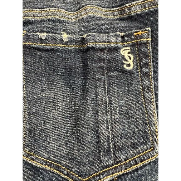 SLINK Curvy Cropped Jeans Size Distressed Size 20 - Picture 6 of 16